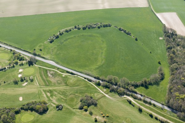Buzbury Rings, Keynston Down, Dorset, 2015. Creator: Damian Grady.