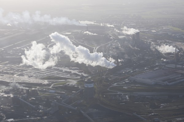 Scunthorpe Steel Works, North Lincolnshire, 2016. Creator: Dave MacLeod.