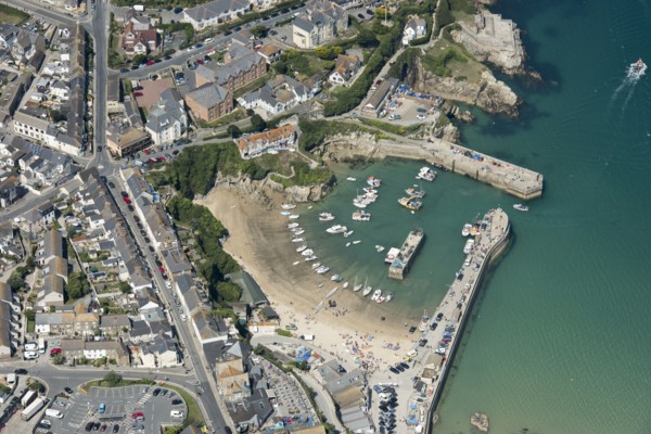 Newquay Harbour, Cornwall, 2016. Creator: Damian Grady.