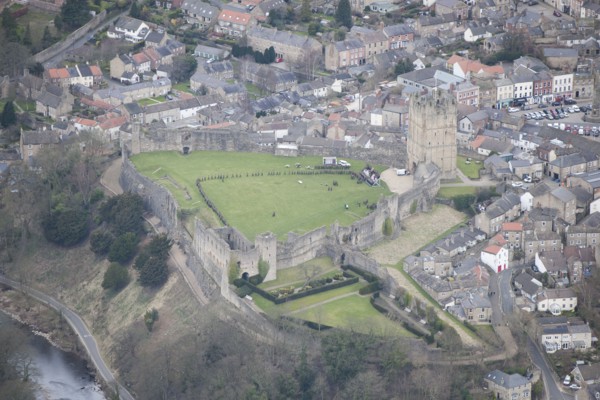 Richmond Castle, North Yorkshire, 2016. Creator: Matthew Oakey.