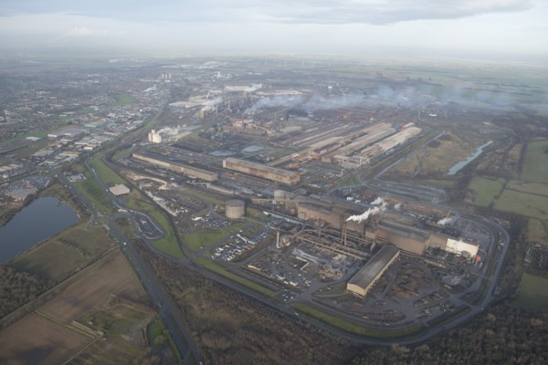 Scunthorpe Steel Works, North Lincolnshire, 2016. Creator: Dave MacLeod.