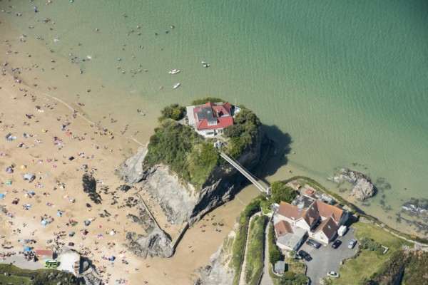 Boutique house on The Island, Towan Beach, Newquay, Cornwall, 2016. Creator: Damian Grady.