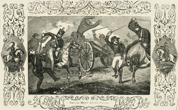 'Captain May's Second Charge', 1849. Creator: Unknown.