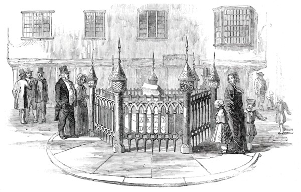The Coronation-Stone, at Kingston-Upon-Thames, 1850. Creator: Unknown.