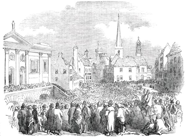 Great Tenant-Right Meeting at Kilkenny, 1850. Creator: Unknown.