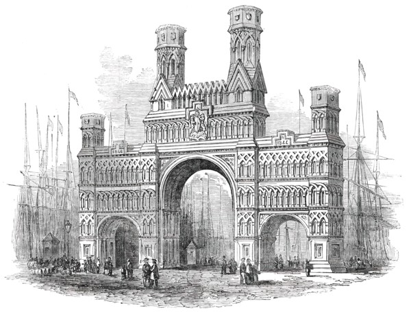 Royal Arch at Dundee, 1850. Creator: Unknown.