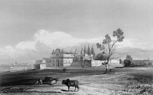 'Hindoo Temple at Chandngoan', 1835. Creator: Thomas Shotter Boys.