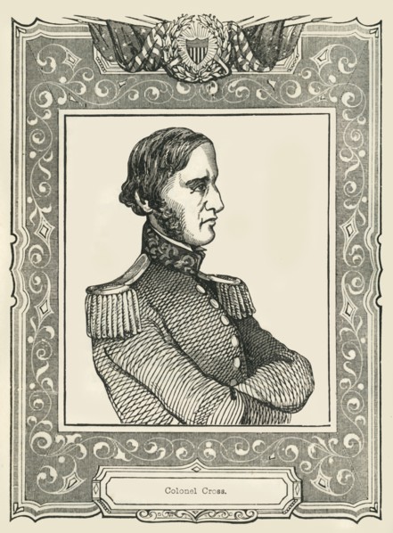 'Colonel Cross', 1849. Creator: Unknown.