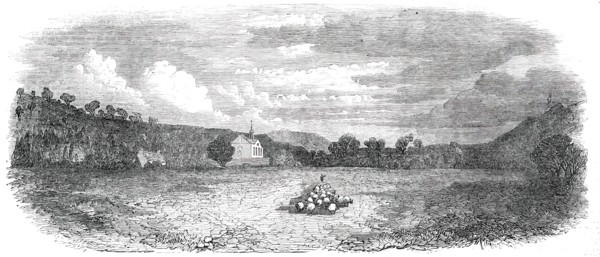 Crathie Kirk and Manse, 1850. Creator: Unknown.