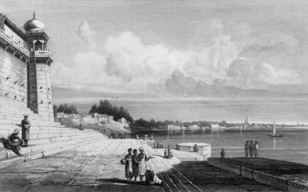 'Benares', 1835. Creator: Thomas Shotter Boys.