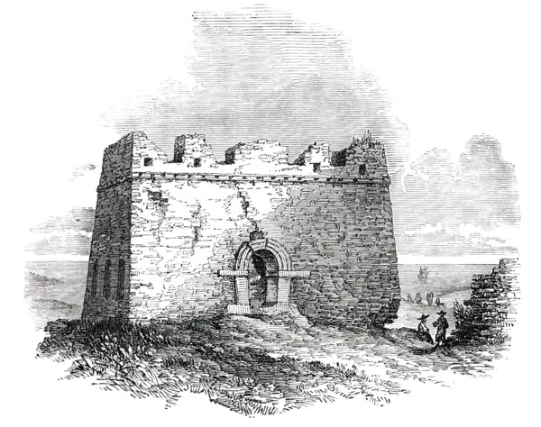 Tower on the Great Wall of China, 1850. Creator: Unknown.