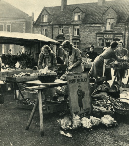 'Women's Institute Market Stall', 1943. Creator: Unknown.