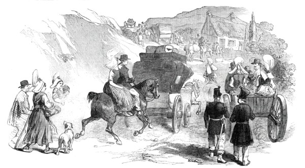 Sketch en route to Cherbourg, 1850. Creator: Unknown.