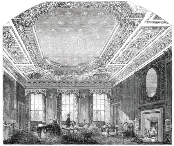 Her Majesty's Apartment at Holyrood, 1850. Creator: Unknown.