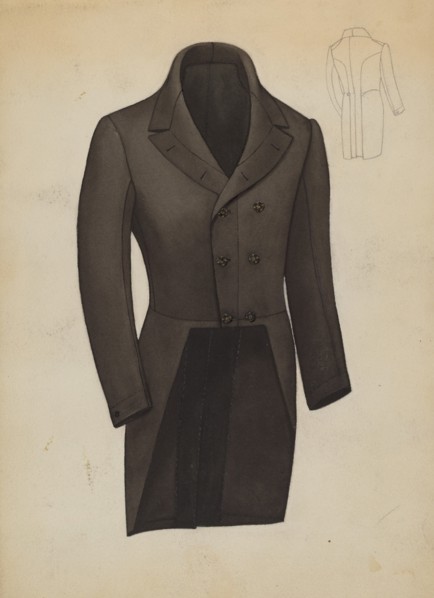 Tail Coat, c. 1937. Creator: Virginia Berge.