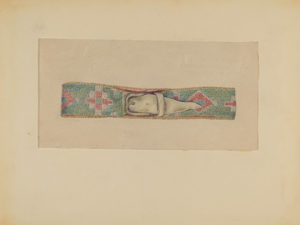Belt, 1935/1942. Creator: Mary Berner.