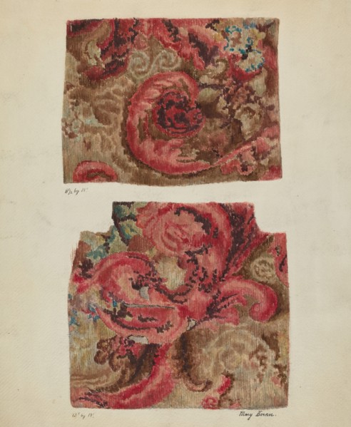 Carpet Bag, c. 1937. Creator: Mary Berner.