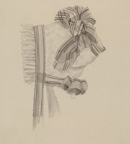 Bonnet, c. 1939. Creator: Ruth Bialostosky.