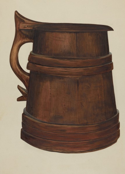 Tankard, c. 1938. Creator: Irving L. Biehn.