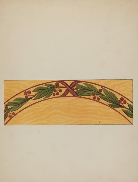 Decorative Panels, c. 1936. Creator: Wellington Blewett.