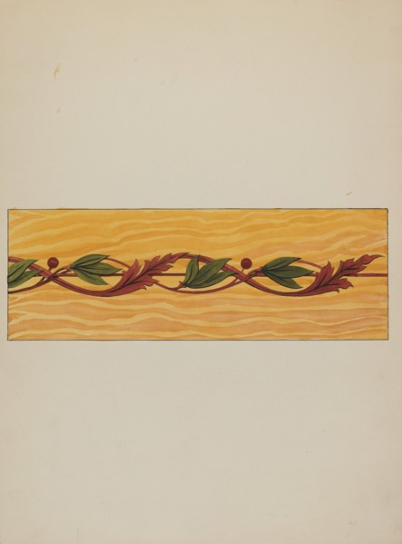 Decorative Panels, c. 1936. Creator: Wellington Blewett.