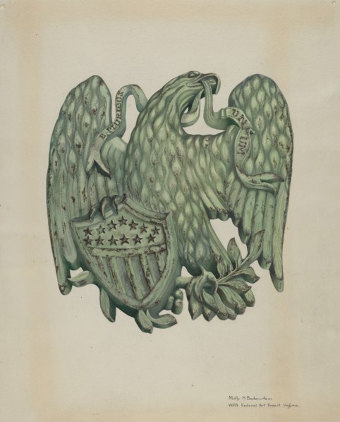 Wall Ornament, 1935/1942. Creator: Molly Bodenstein.