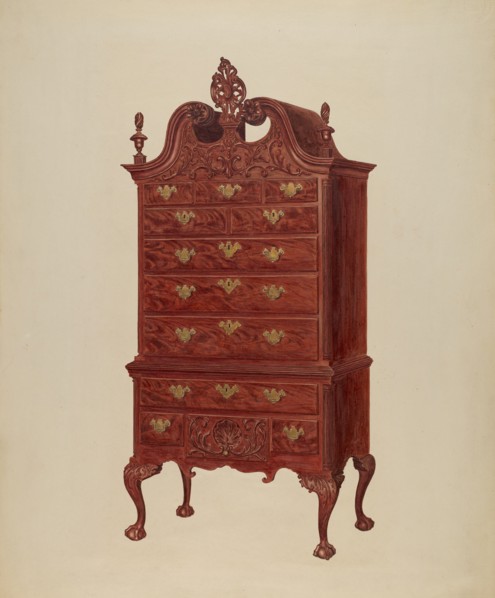 Highboy, c. 1939. Creator: Francis Borelli.