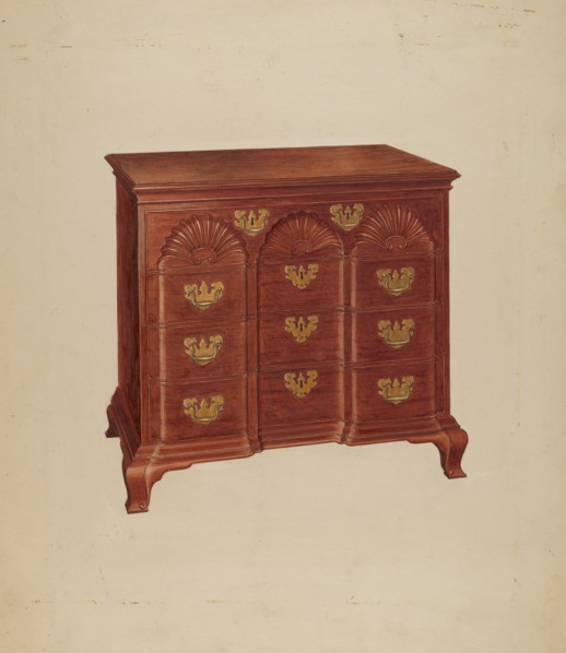 Chest of Drawers, c. 1938. Creator: Francis Borelli.