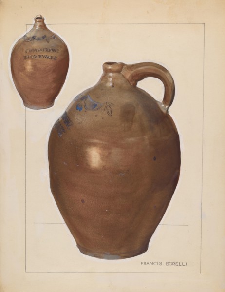 Jug, c. 1939. Creator: Francis Borelli.