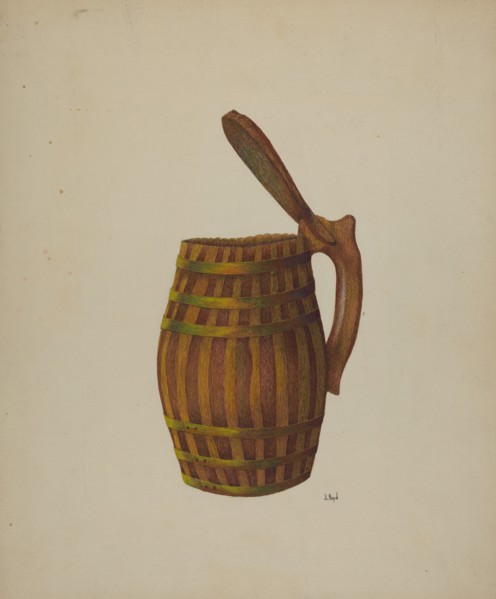 Wine Jug, c. 1939. Creator: Joseph L. Boyd.