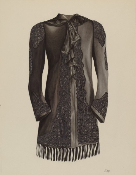 Afternoon Coat, c. 1938. Creator: Joseph L. Boyd.