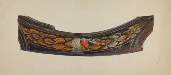 Detail of Early Cutter, c. 1938. Creator: Dorothy Brennan.