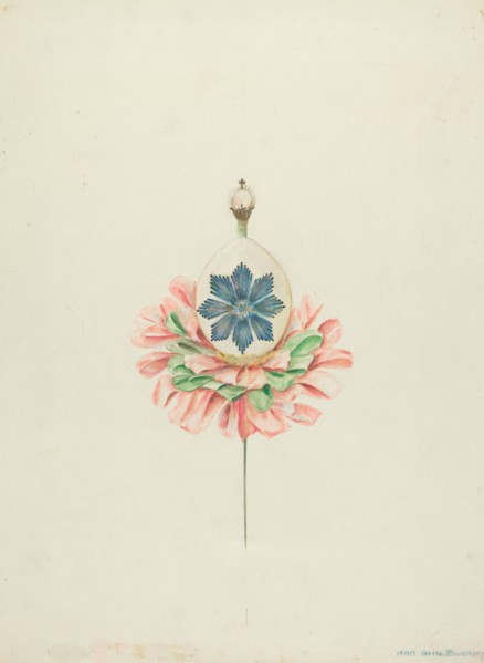 Cascarone, c. 1936. Creator: Ann Gene Buckley.