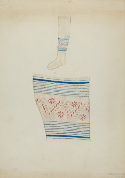 Hose, c. 1937. Creator: Ann Gene Buckley.