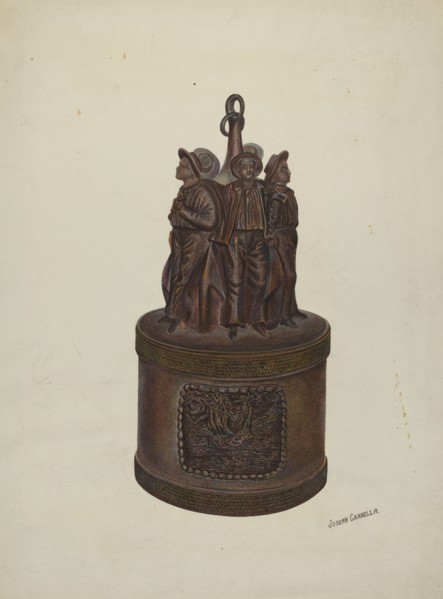 Tobacco Jar, 1935/1942. Creator: Joseph Cannella.