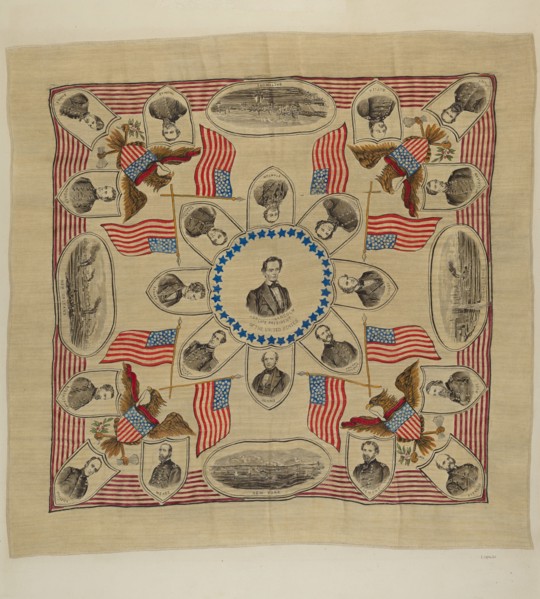 Historical Textile, c. 1940. Creator: Ernest Capaldo.