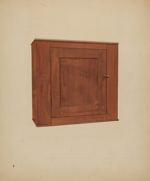 Shaker Medicine Chest, c. 1937. Creator: William Paul Childers.