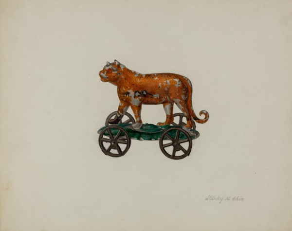 Toy Animal, c. 1941. Creator: Stanley Chin.