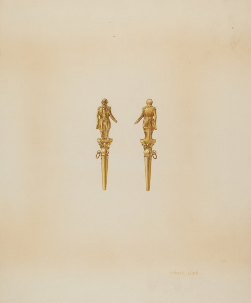 Watch Key, c. 1938. Creator: Robert Clark.