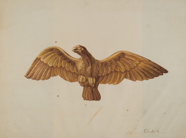 Eagle, 1938. Creator: Ethel Clarke.