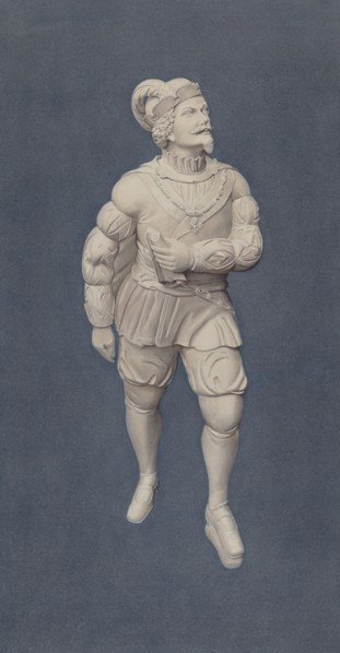 Figurehead, c. 1938. Creator: Frances Cohen.