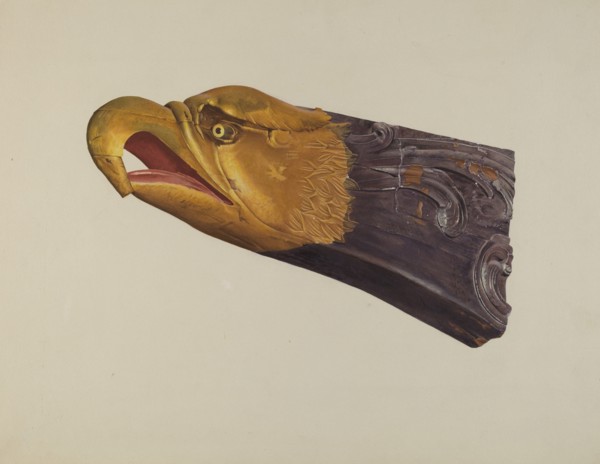 Eagle, c. 1937. Creator: Frances Cohen.