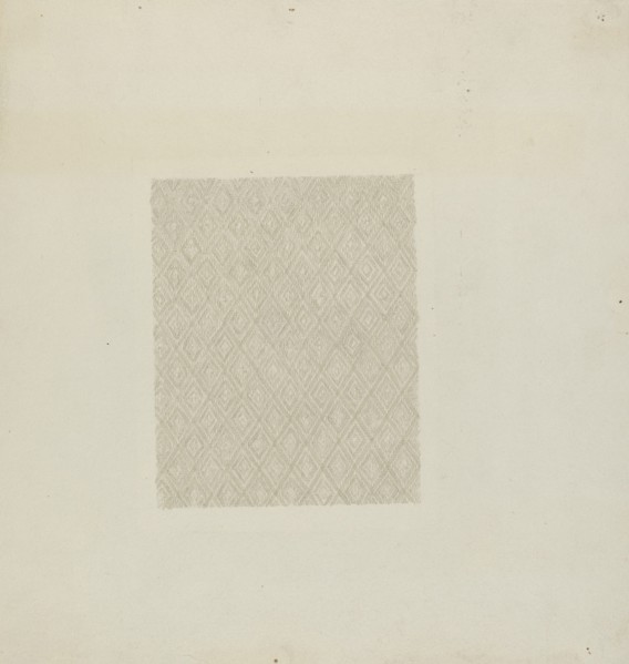Shaker Tablecloth, c. 1936. Creator: George Constantine;Constantine, George.