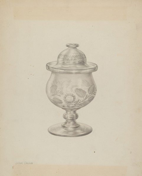 Sugar Bowl, c. 1940. Creator: John Dana.