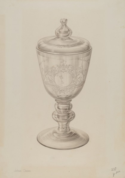 Glass, 1935/1942. Creator: John Dana.