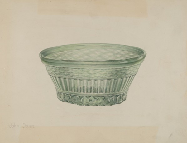 Bowl, 1935/1942. Creator: John Dana.