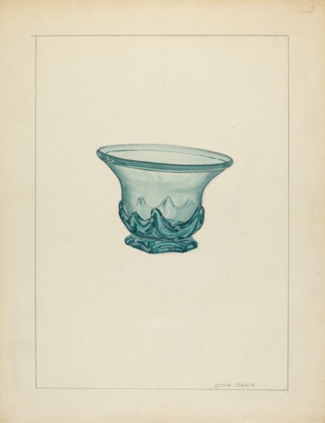 Bowl, c. 1940. Creator: John Dana.