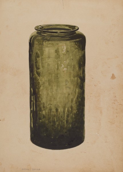 Jar, c. 1937. Creator: John Dana.