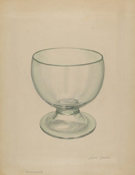 Bowl, c. 1936. Creator: John Dana.