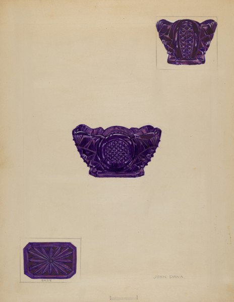 Salt Dip, c. 1936. Creator: John Dana.
